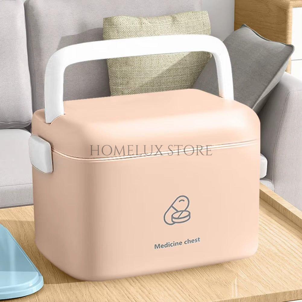 Double Layer First Aid Medicine Storage Box