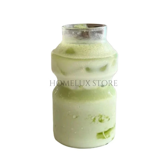 Bottle Shape Ice Tea Glass
