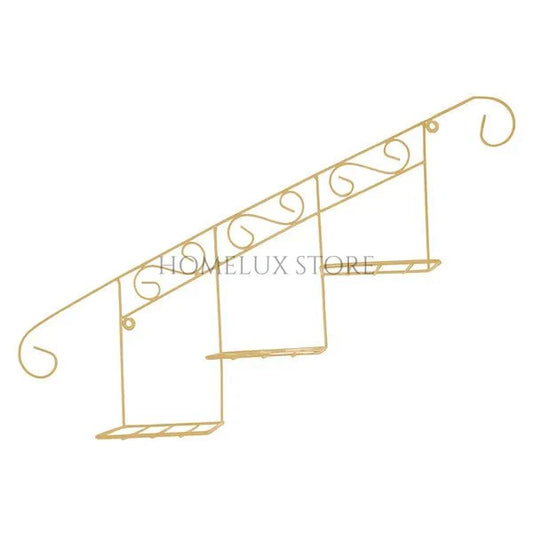 Staircase Floral Display Wall Basket