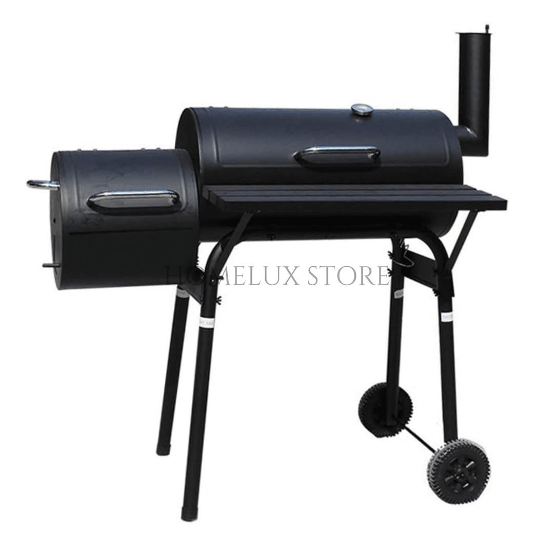 Outdoor Smoker BBQ Trolley With Wheels