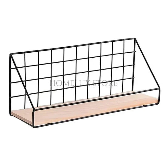 Checks & Boxes Wall Shelf