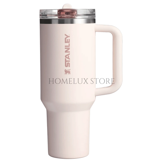 The Quencher ProTour Flip Straw Tumbler | 40 OZ - Rose Quartz