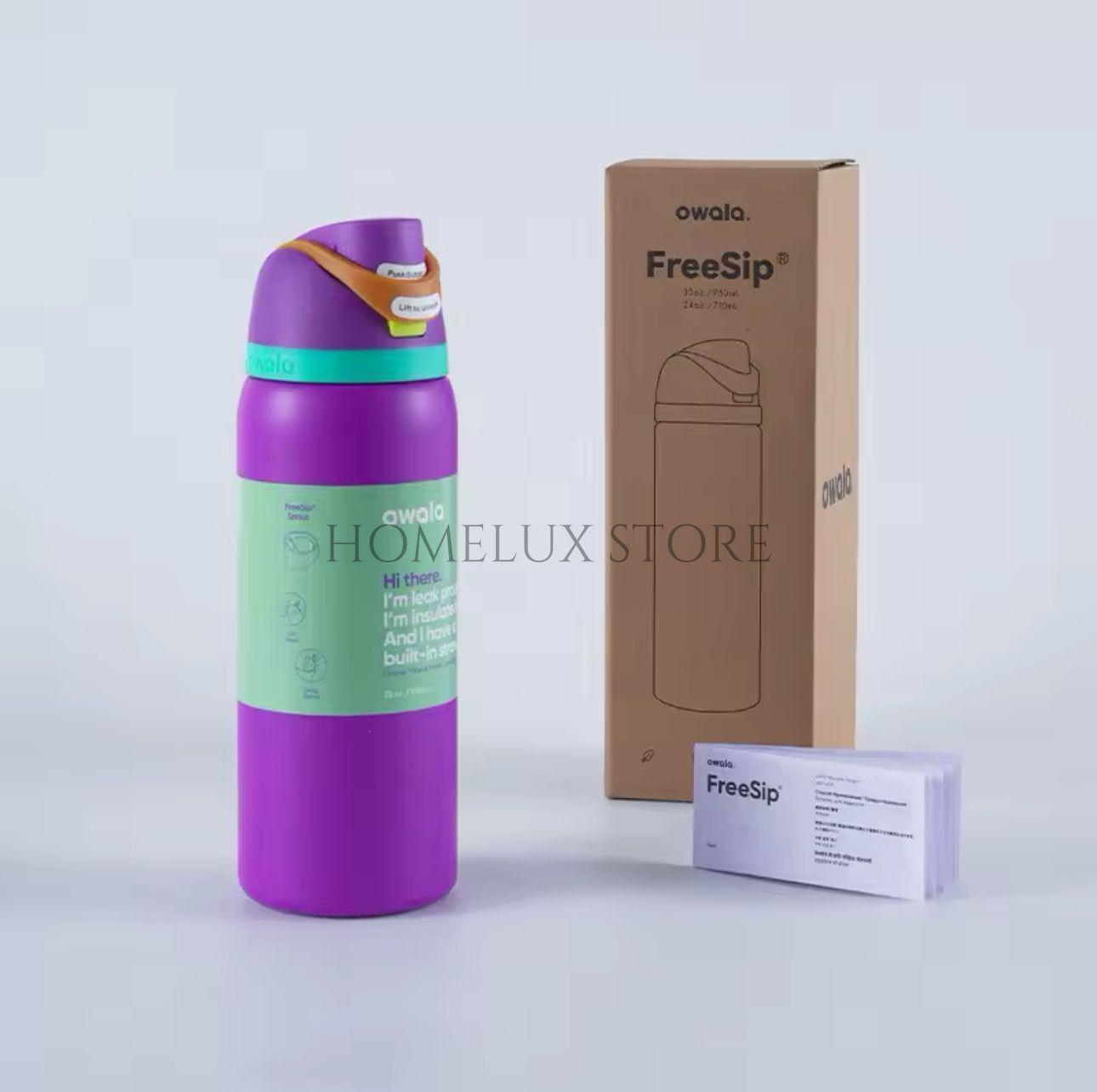 Owala FreeSip Water Bottle - 32oz