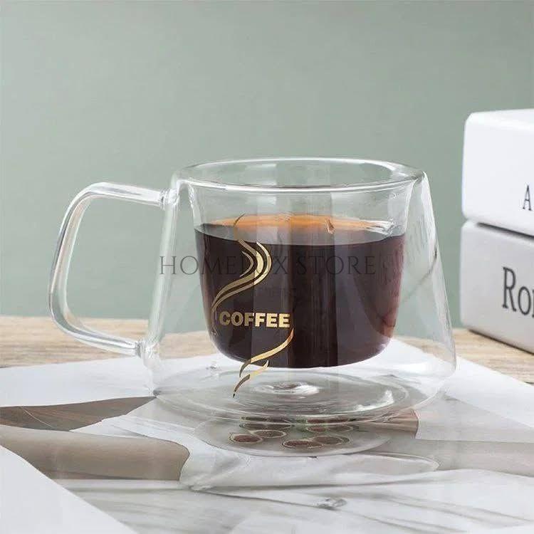 High Borosilicate Coffee Cup - Double Walled