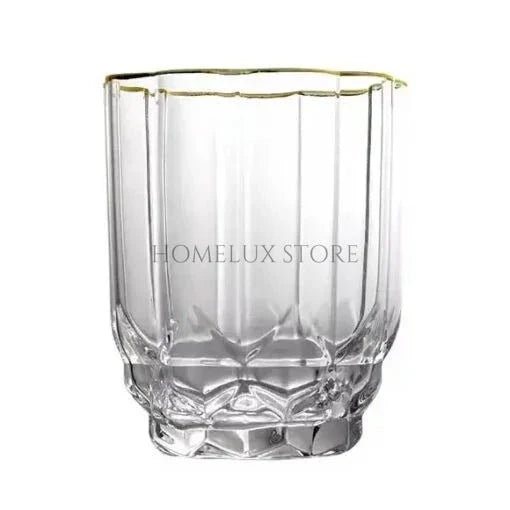 Diamond Shape Water Glass Set - Set of 6