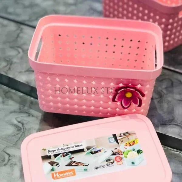 Multi-Purpose Colorful Plastic Box
