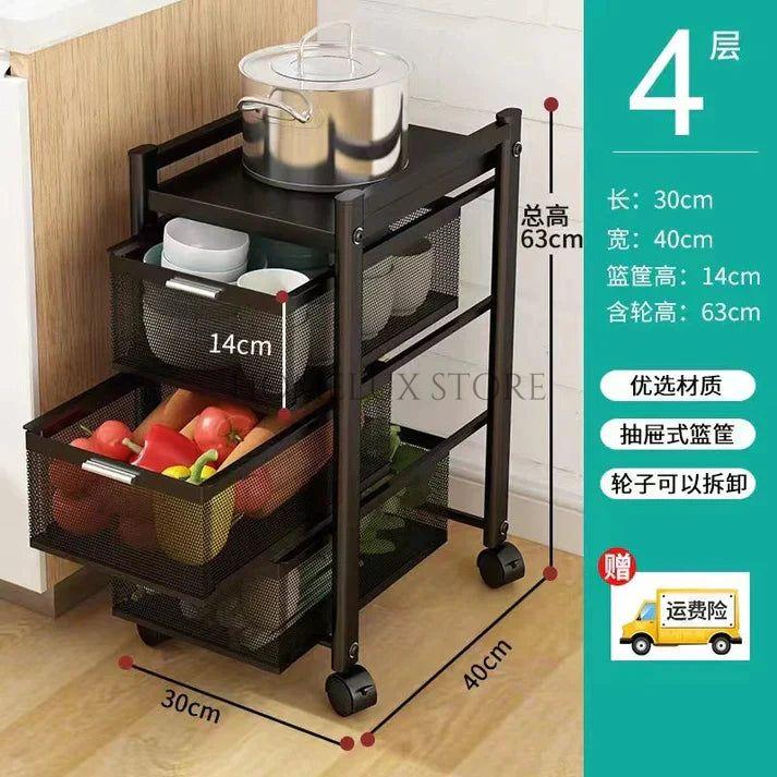 Modern Metal Kitchen Trolleys for Home