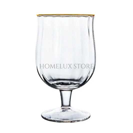 NUPTIO Low Stem Crystal Cocktail Glass