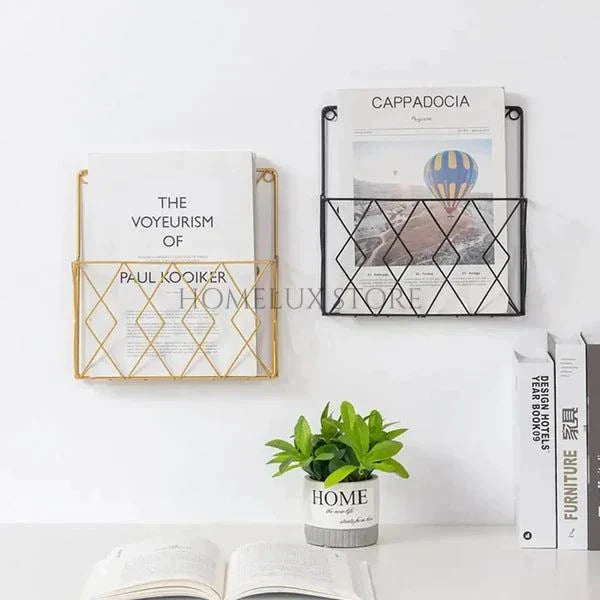 Magazines And Books Organizer